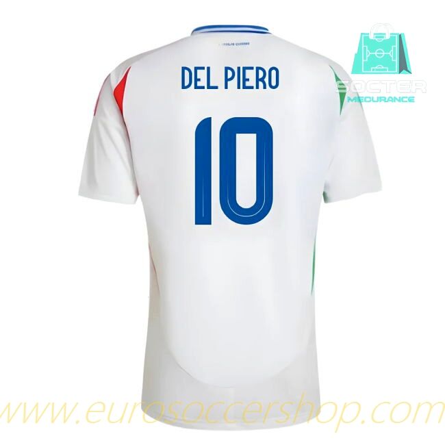 2024-2025 Season Italy Away Kit (DEL PIERO 10)