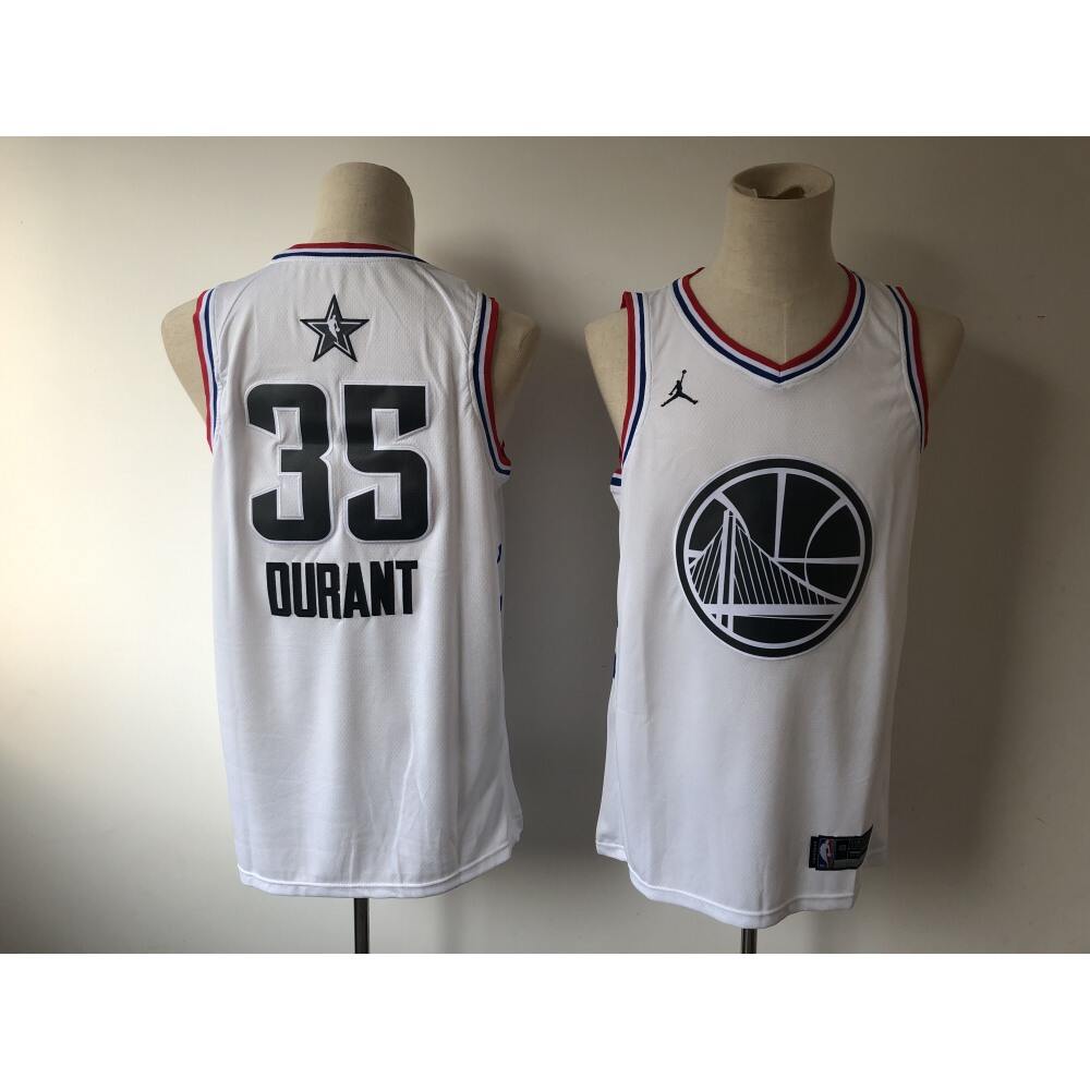 High-Quality Kevin Durant35 Golden State Warriors White Jersey -