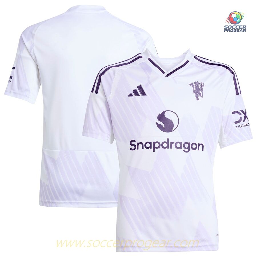 Manchester United Youth Away Football Soccer Shirt 2025/26 Collection