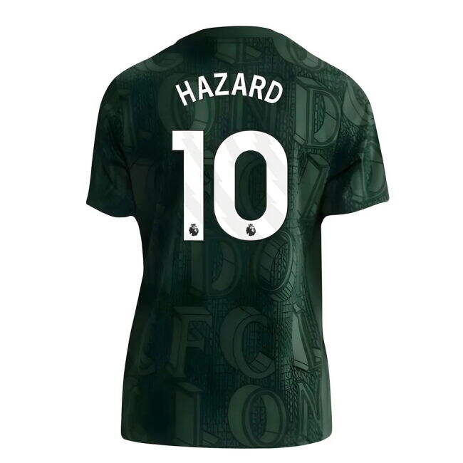 2025-2026 Chelsea Pre Match Shirt (Green) - Kids (Hazard 10) (Colle...