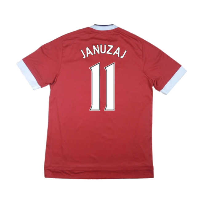 Manchester United 2015-16 Home Shirt ((Excellent) M) (Januzaj 11)