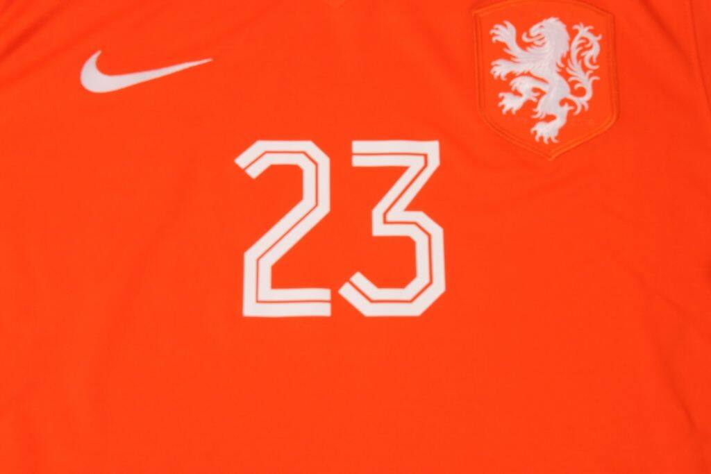 Netherlands 201415 Home Soccer Shirt 23 VAN DER VAART - Official