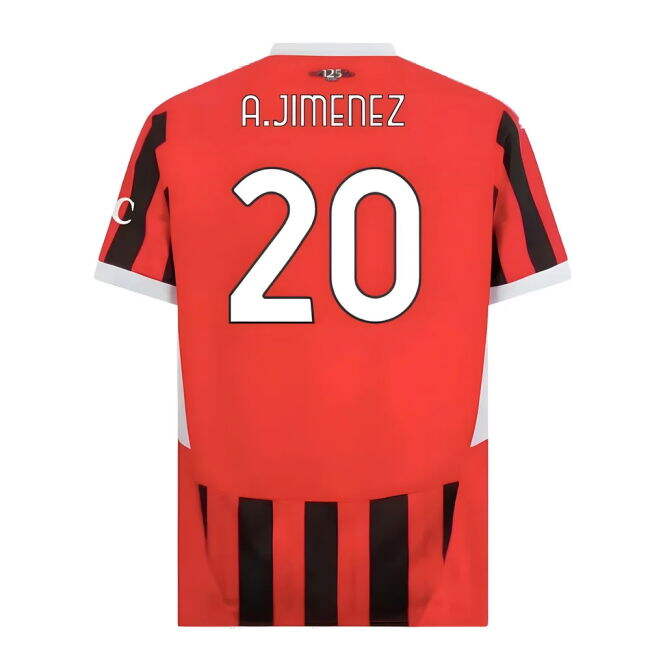 2024-2025 Ac Milan Home - Premium Quality - Authentic - Elite
