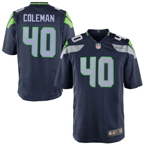 Performance Seattle Seahawks Game Jersey - Premium Navy NFL Fan Jer...