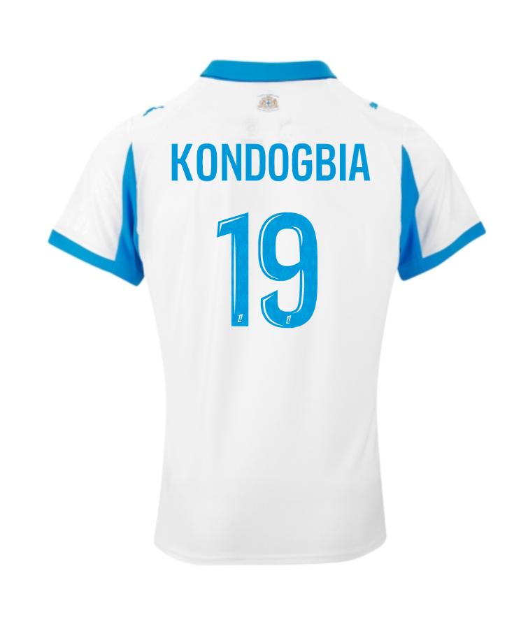 OM Home KONDOGBIA 19 Football Jersey 2025-2026 Season