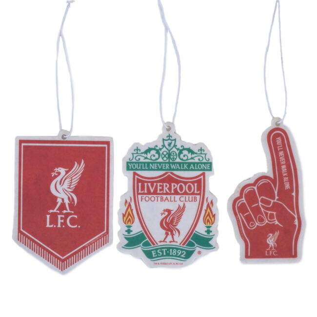 Liverpool FC Crest 3pk Air Freshener (Limited Edition)