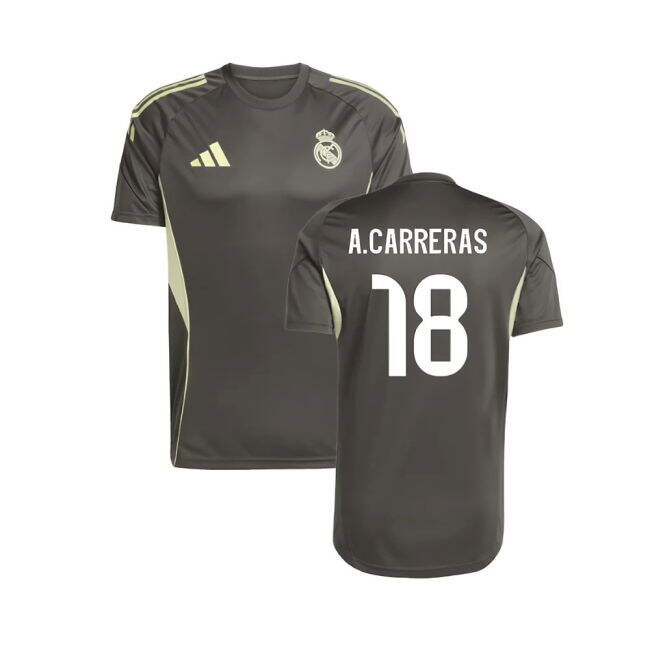 2025-2026 Real Madrid Football Shirt (Utility Grey) UV Protection