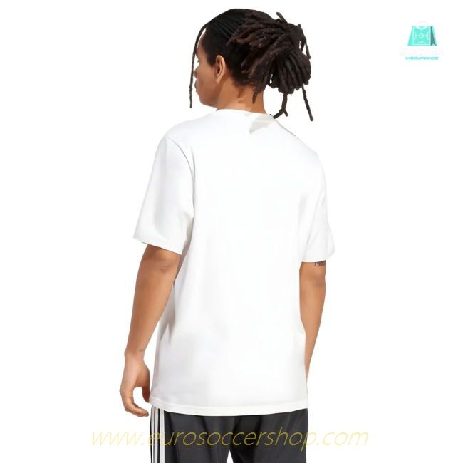 2025-2026 Real Madrid Seasonal Graphic Tee (White)