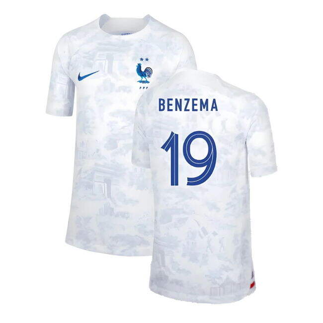 Kids Player Issue Style France Away Player Jersey 2022-2023