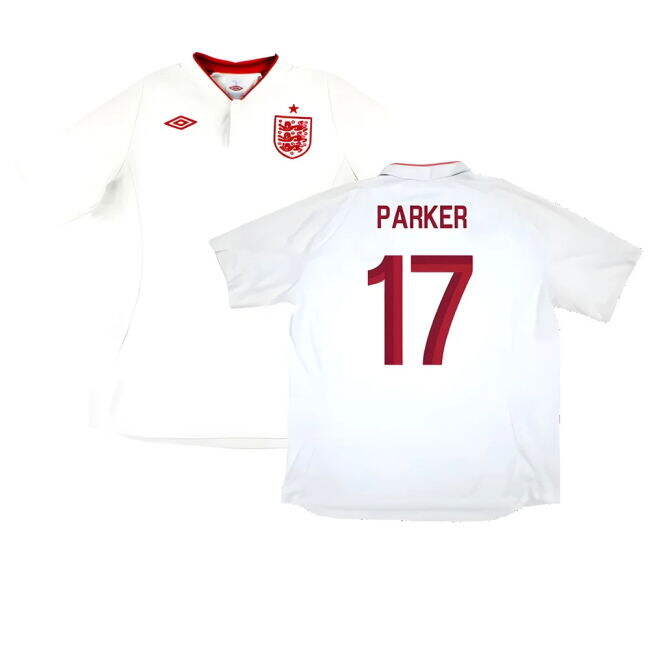 Parker 17 England Football Team Trendy Home Football Shirt