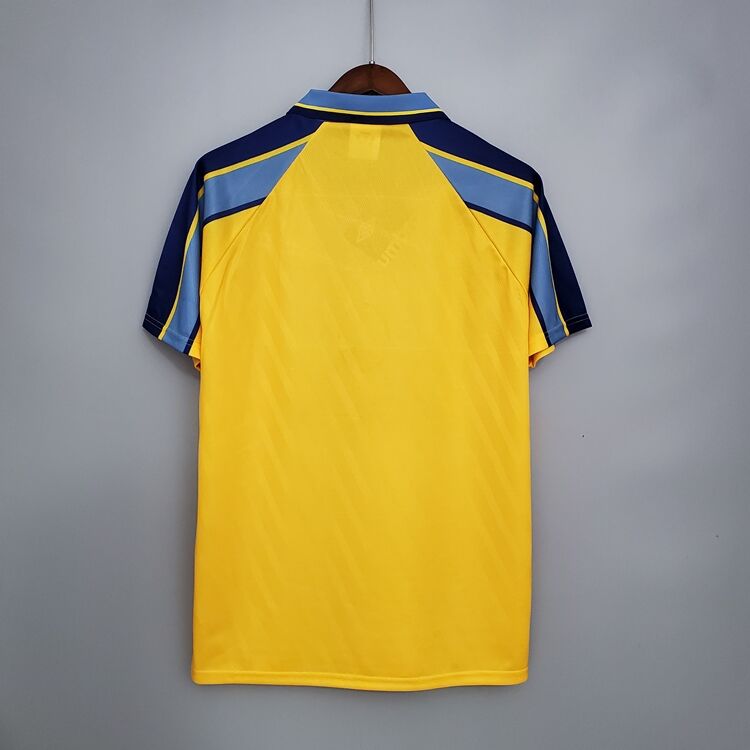 95-97 CHELSEA RETRO AWAY YELLOW SOCCER SHIRT JERSEY - Official