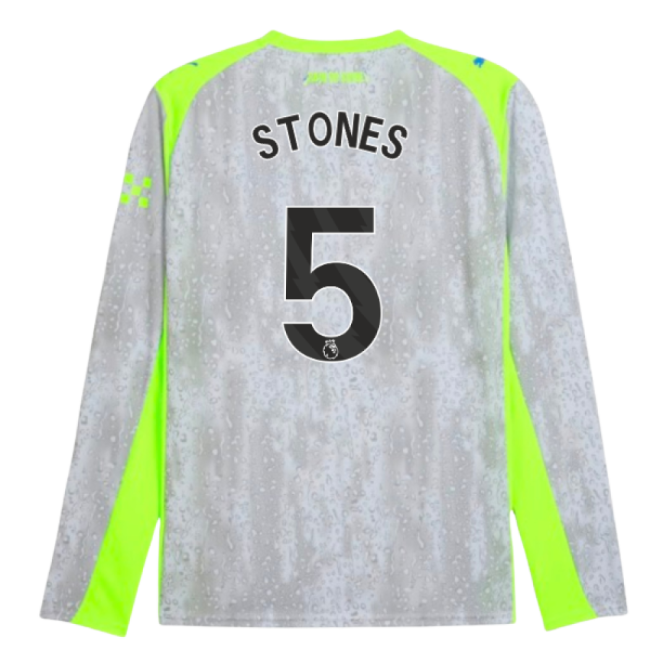 2025-20 Man City Third Jersey Stones #5 Edition L M S