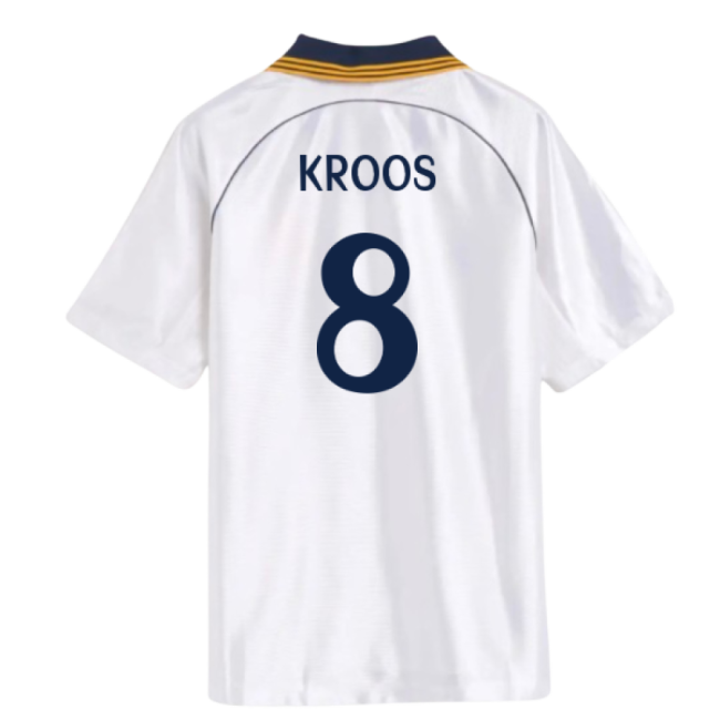 Real Madrid Spanish League Kroos Home Jersey Performance Fabric
