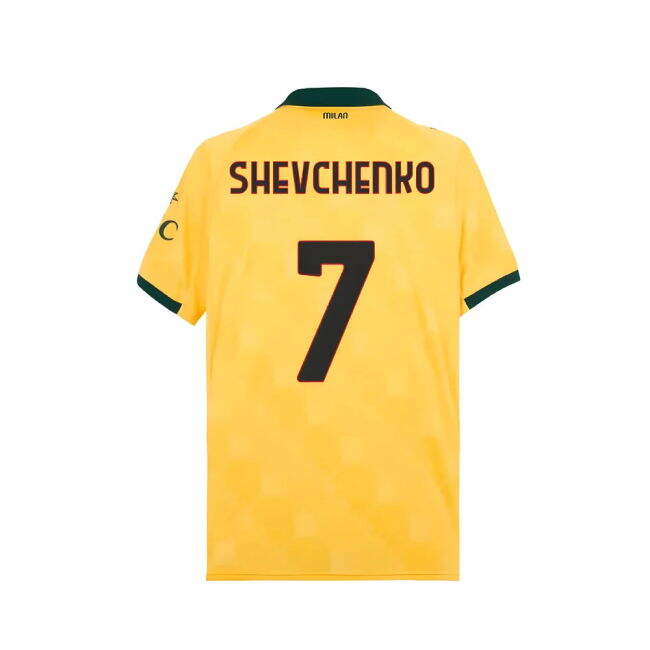 Authentic Replica AC Milan Third Fan Jersey for Adults (Shevchenko 7)