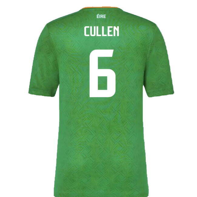 Latest Ireland Home Football Shirt 2024-2025 (Cullen 6) (Baby)