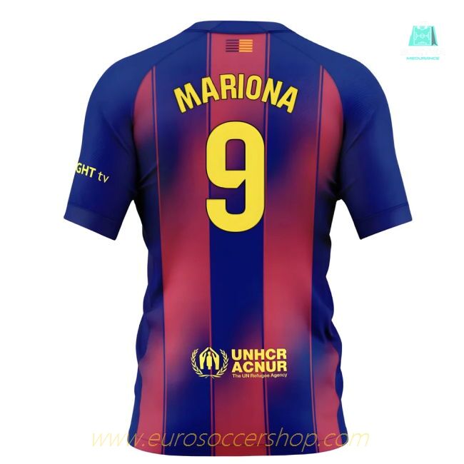 2025-2026 Barcelona Home Shirt (Kids) (Mariona 9)