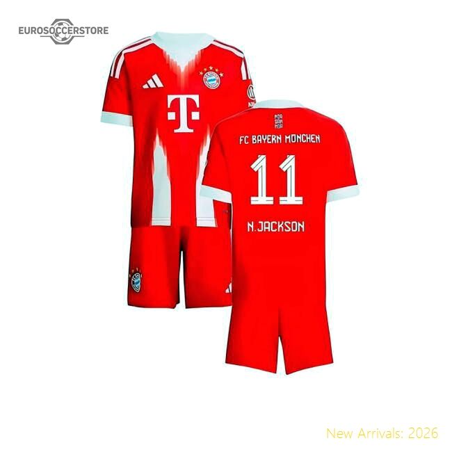 2025-2026 Bayern Munich Home Mini Kit (njackson 11) - Economical