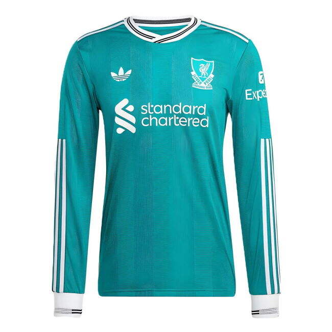 2025-2026 Liverpool Authentic Long Sleeve Third Shirt