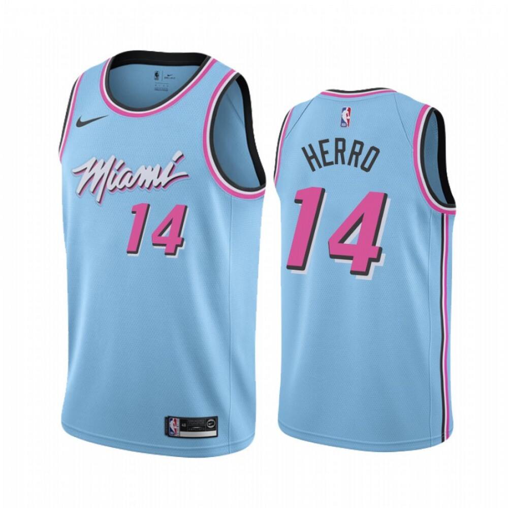 Performance Budget-Friendly Men's Heat #14 Tyler Blue Basketball Jersey