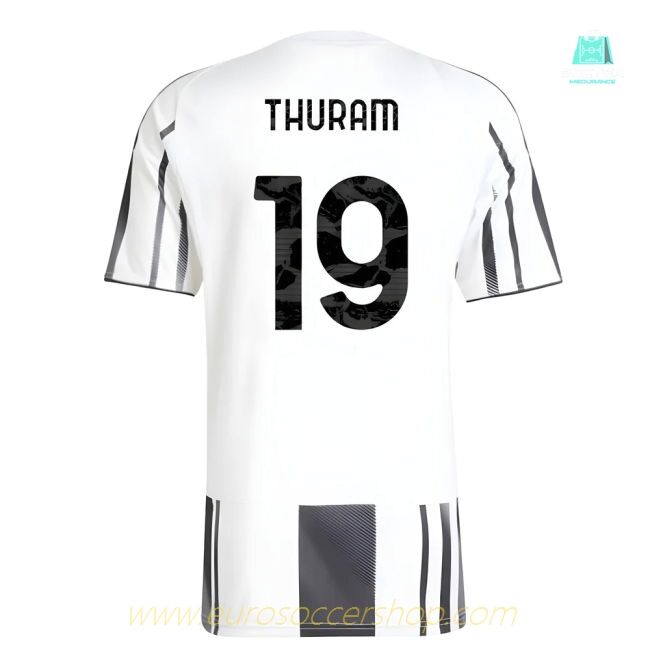 2025-2026 Juventus Home Shirt (Thuram 19)