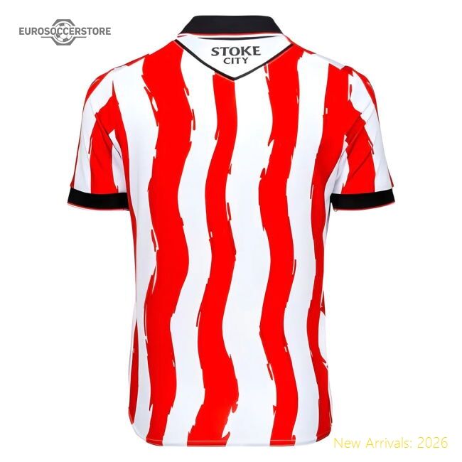 Authentic 2025-2026 Stoke City Home Shirt (kids) - Premium Quality