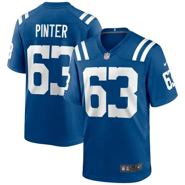 None Game Football Jersey - Royal  | football apparel | NFL Football