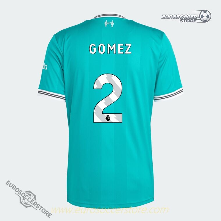 GOMEZ's 2025-26 Liverpool Third Version 2 Football Jersey