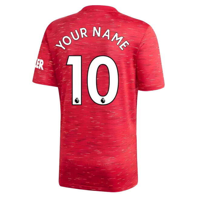 Great Deal Man Utd 2020-2021 Man Utd Adidas Home Football Shirt (Ki...