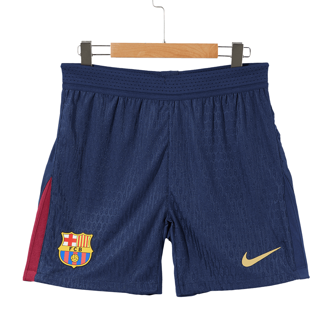 Player Version Barcelona Home Soccer Shorts 2024/25 Authentic Kit