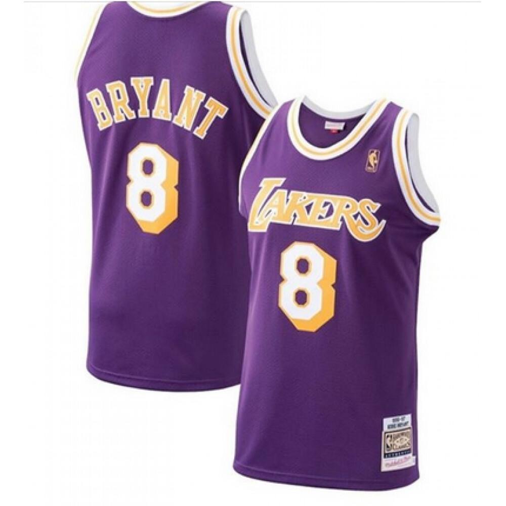 Official Los Angeles Lakers 8 Jersey - Purple - Basketball Fan Gear
