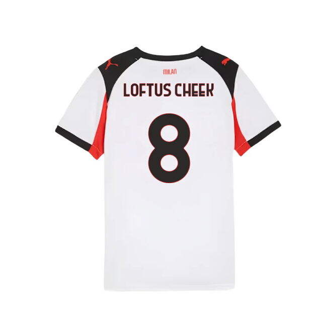 Loftus Cheek 8 2025-2026 AC Milan Club Away Shirt (Kids)