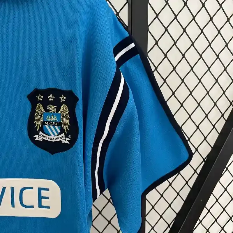 2002-2003 Manchester City Jersey retro kit