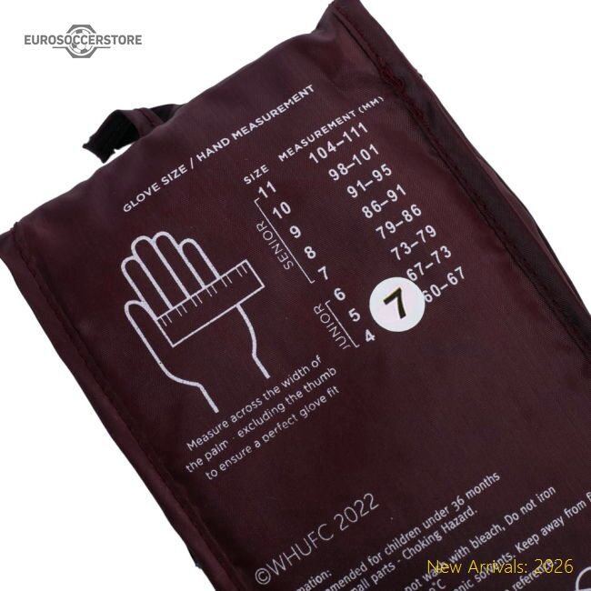 Premium-grade West Ham United Fc Delta Goalkeeper Gloves Yths