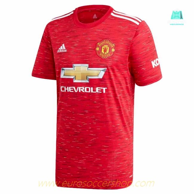 2020-2021 Man Utd Adidas Home Football Shirt