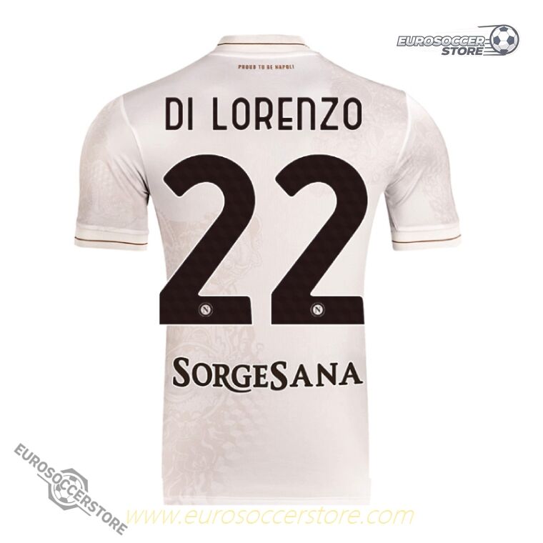 Napoli 22-25 Away DI LORENZO 26 Jersey