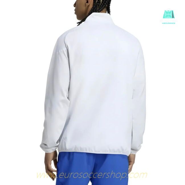 2025-2026 Real Madrid EU Presentation Jacket (White)