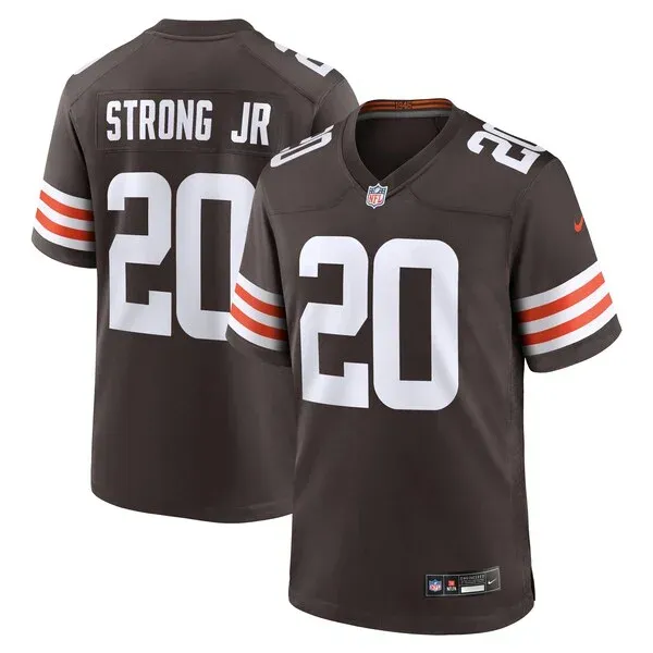 None Pierre Strong Game Jersey - Brown | NFL Player Jersey | NFL Footb