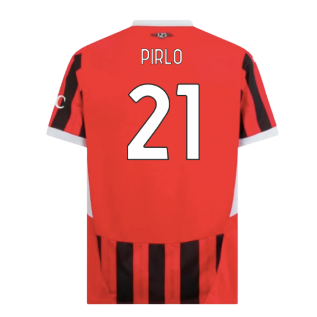 Milan Main Shirt Pirlo 2 #1 2024-2025 Season Official Merchandise (v3)