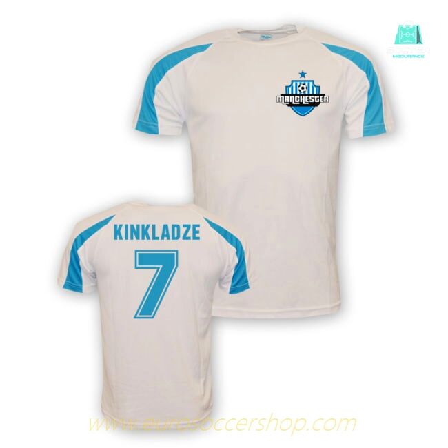 Georgi Kinkladze Man City Sports Training Jersey (white) - Kids