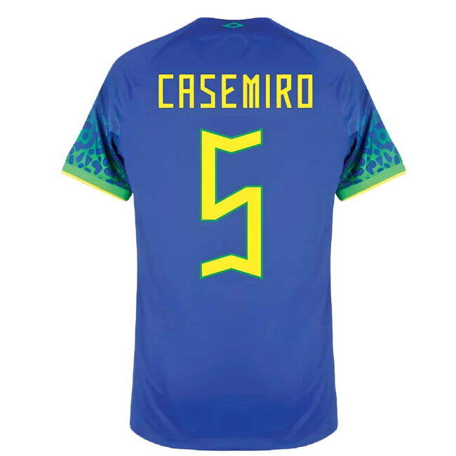 2022-2023 Brazil Soccer Team Away Kit