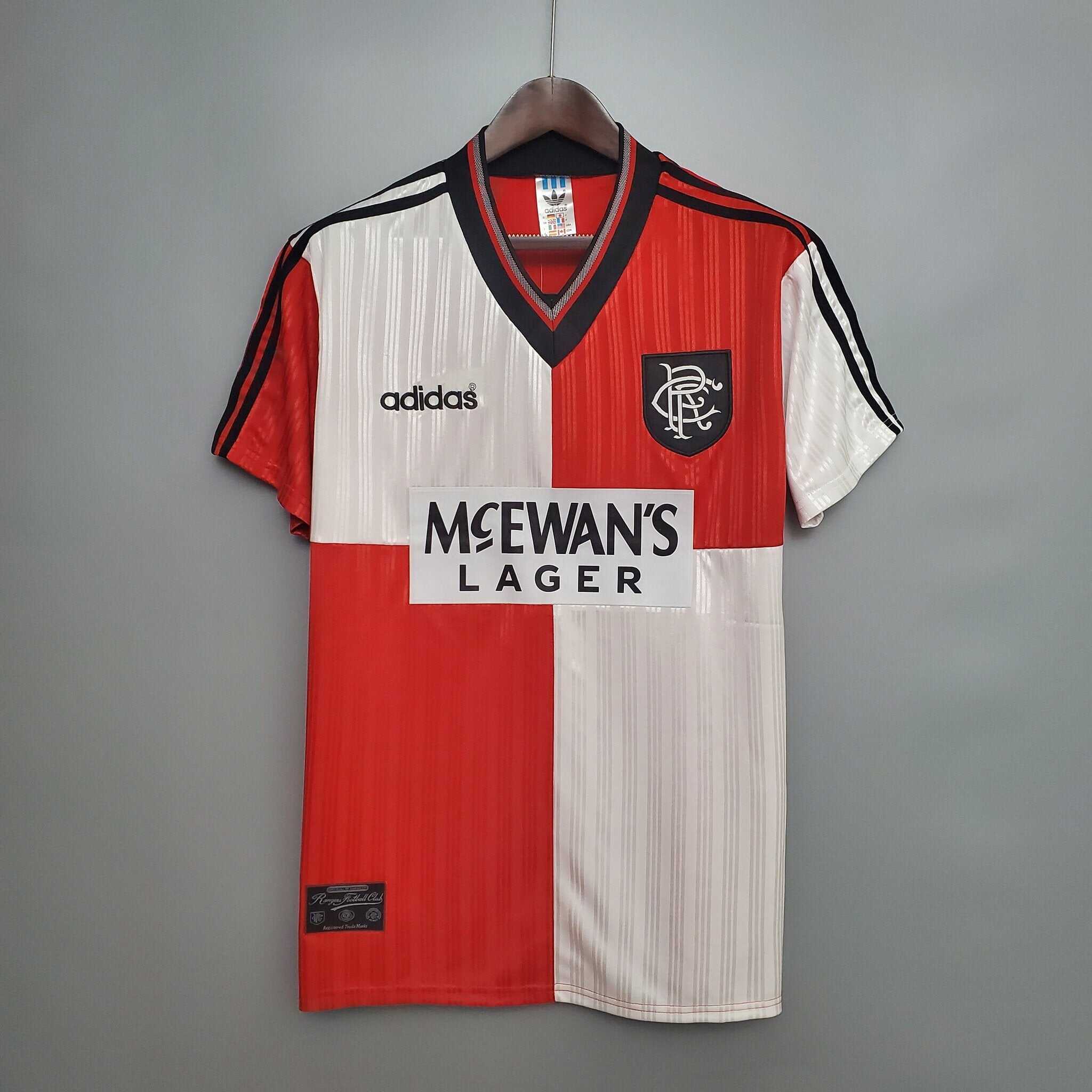 1995-1996 Rangers away retro kit