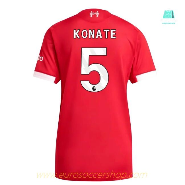 2025-2026 Liverpool Authentic Home Shirt (Womens) (Konate 5)
