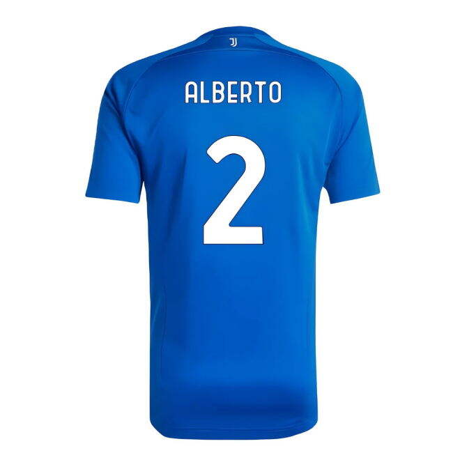 2025-2026 Juventus UBP Jersey (Royal) (Alberto 2)
