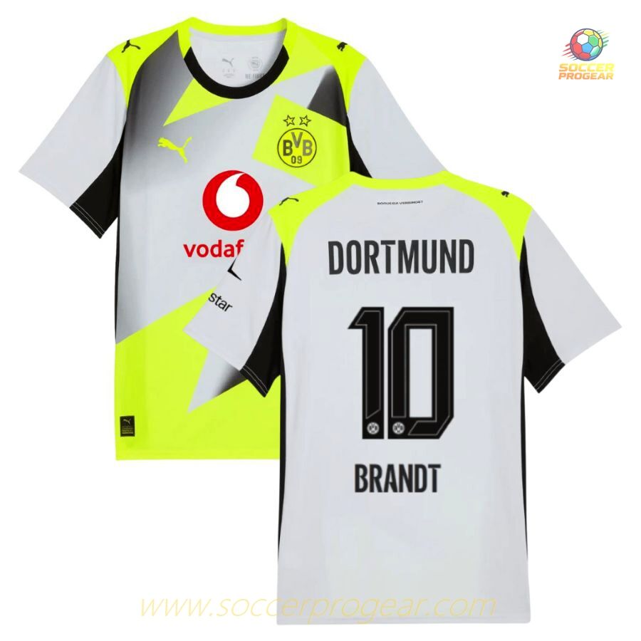 Soccer Team Shirt BVB Dortmund Away 2025/26 Collection Brandt