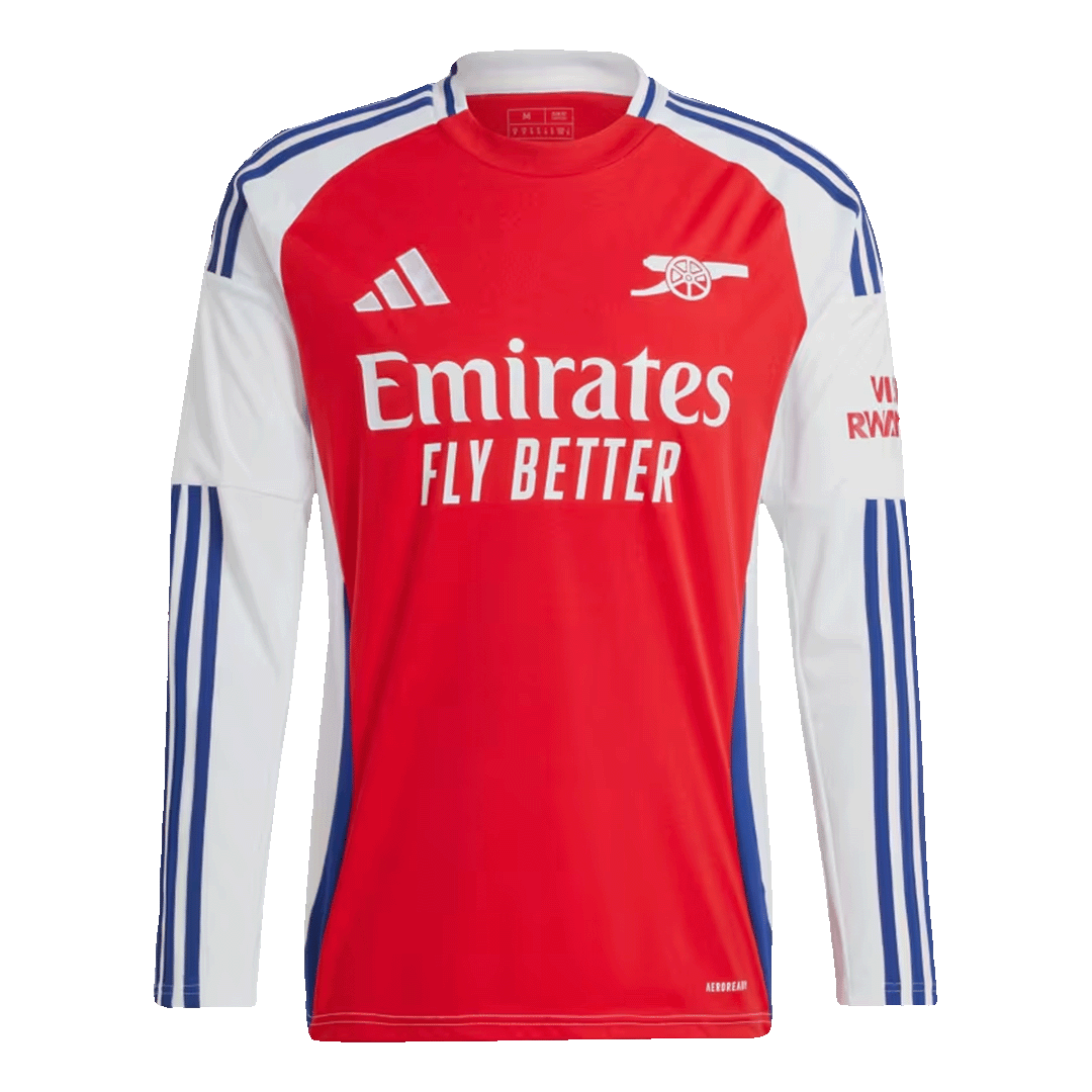 Arsenal Home Long Sleeve Soccer Jersey