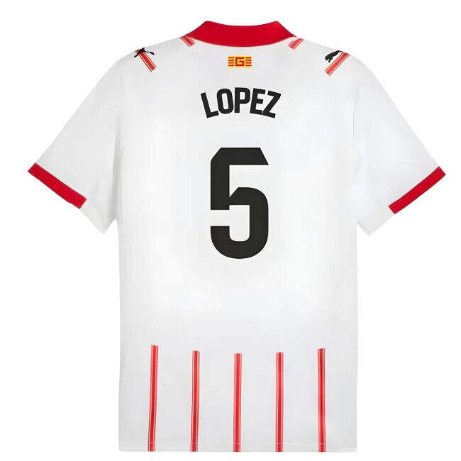 Professional Grade Lopez #5 Football Team Modern Style Enthusiastic...