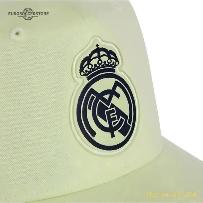 2025-2026 Real Madrid Snapback Cap (almost Lime) - Unique Style
