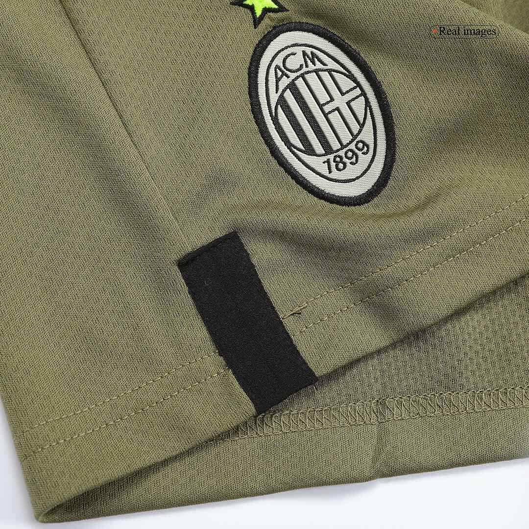 AC Milan Third Away Soccer Shorts 2022/23 Authentic Kit