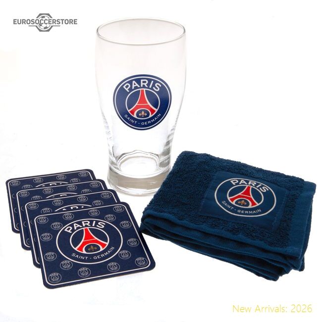 Authentic Official Paris Saint Germain Fc Mini Bar Set