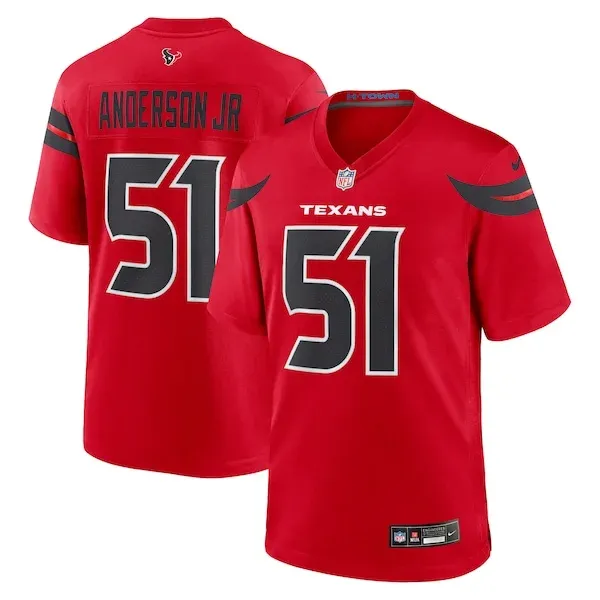 None Game NFL Jersey - Red | Official Football Apparel | NFL Football